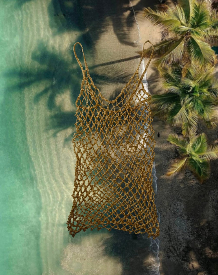 beaded net